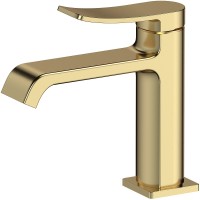 Смеситель для раковины Splenka S31.10.03 Золото матовое латунь