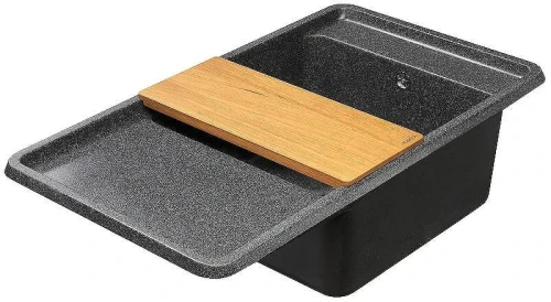Кухонная мойка Aquaton Беллис 87 1A724832BS210 Графит