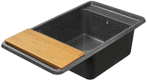 Кухонная мойка Aquaton Беллис 87 1A724832BS210 Графит