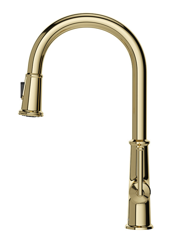 Смеситель для кухни Domaci Римини D569182CG цвет Золото