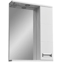 Зеркало со шкафом Stella Polar Фиора 55 SP-00000209 Белое