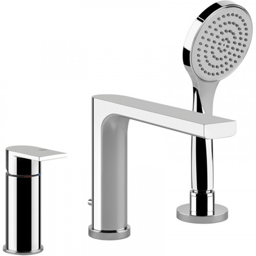 Смеситель на борт ванны Gessi Emporio Via Manzoni 38634#031 Хром латунь