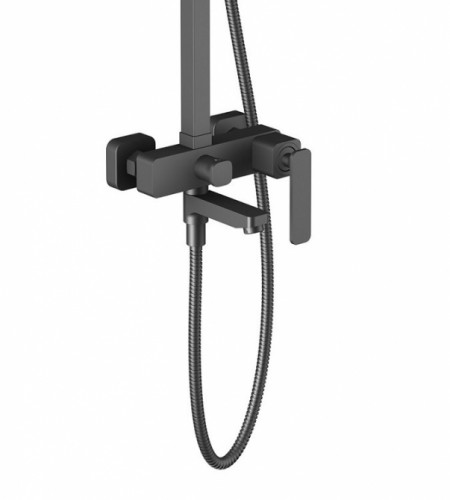 Душевая система Timo Torne SX-4320/03 Черный латунь на стену