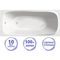 Акриловая ванна C-Bath Saturn 170x75 CBQ012001 без гидромассажа