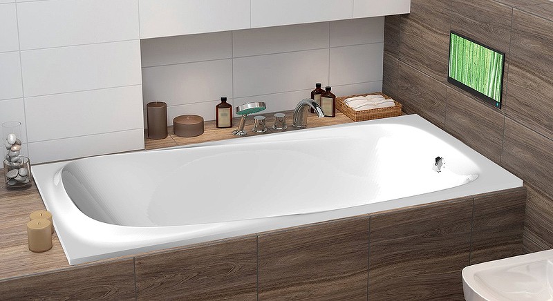 Акриловая ванна C-Bath Saturn 170x75 CBQ012001 без гидромассажа