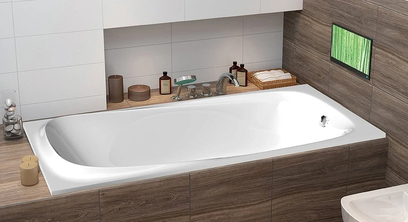 Акриловая ванна C-Bath Saturn 170x75 CBQ012001 без гидромассажа
