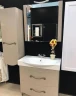 Шкаф пенал Bellezza Сесилия 40 R 4629705181454 подвесной Капучино МДФ / ЛДСП