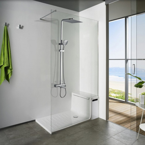 Душевая система ALMAes Tena TVZ-1826 Хром латунь на стену