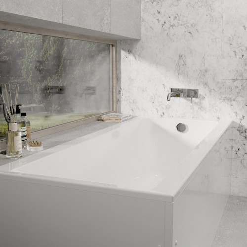 Акриловая ванна Alba Spa Marry slim 170х70 ВПРСБ0390000100 цвет Белый глянцевый