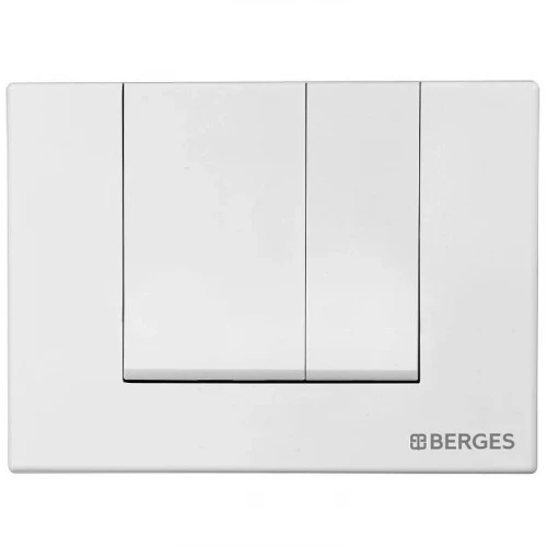 Клавиша смыва Berges Novum S1 040041 Белая