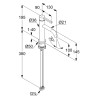Смеситель для раковины Kludi Nova Fonte Pura 200260515 Хром латунь