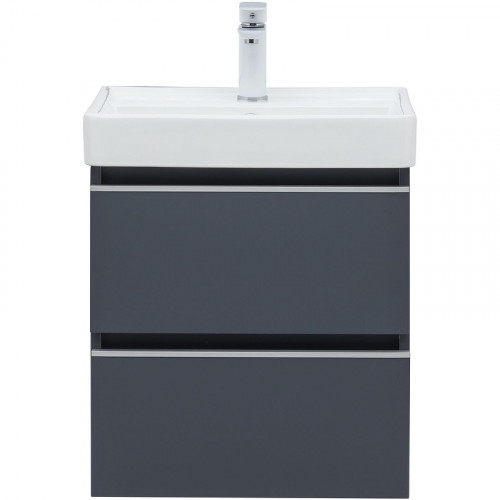 Тумба под раковину Aquanet Вега 50 329588 подвесная Маренго МДФ / ЛДСП