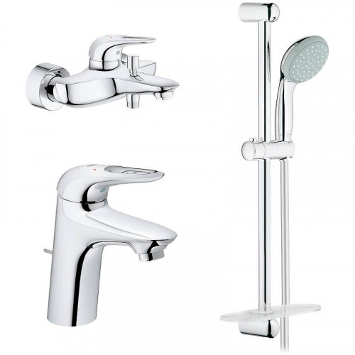 Комплект смесителей Grohe Eurostyle 124416 Хром латунь