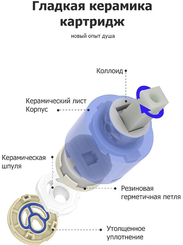 Смеситель для кухни Frap H52 F4352-3 Сатин золотой латунь