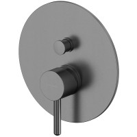 Смеситель для ванны Whitecross Y gunmetal YSET06GM Оружейная сталь латунь встраиваемый