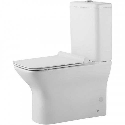 Унитаз компакт Agger AT02000 с бачком и сиденьем Микролифт фарфор напольный