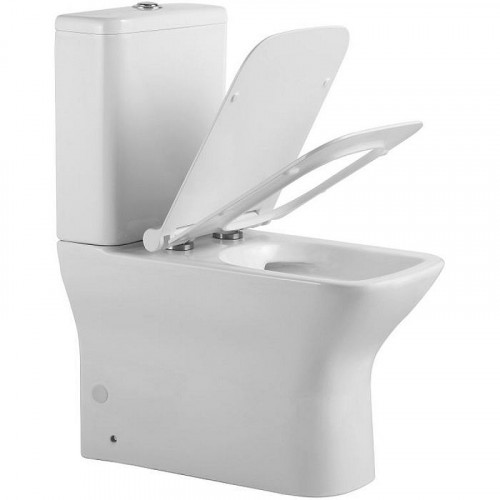 Унитаз компакт Agger AT02000 с бачком и сиденьем Микролифт фарфор напольный