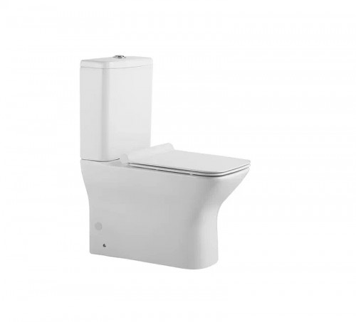 Унитаз компакт Agger AT02000 с бачком и сиденьем Микролифт фарфор напольный