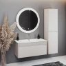Шкаф пенал Comforty Мадрид 40 00-00017855 подвесной Серый шелк