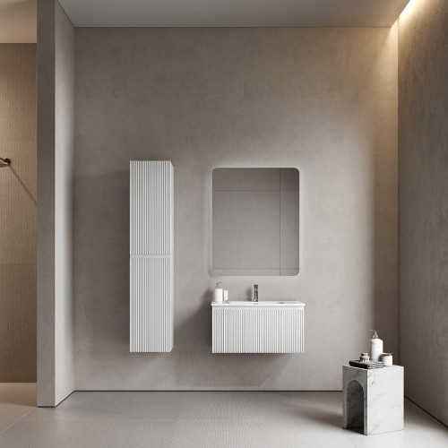 Тумба под раковину Sancos Snob R 1.0 80 SNR1.080W подвесная цвет Bianco