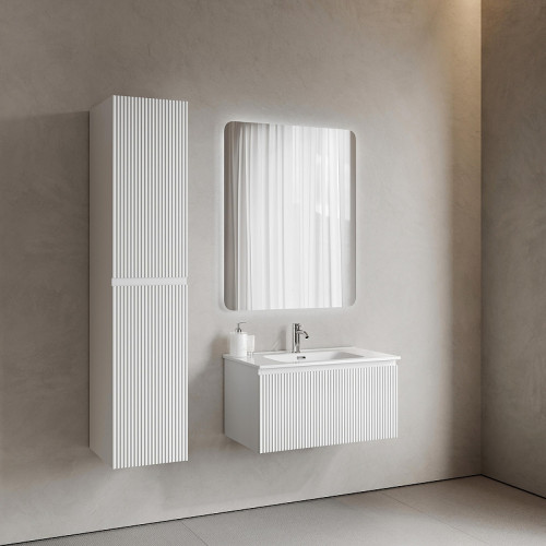 Тумба под раковину Sancos Snob R 1.0 80 SNR1.080W подвесная цвет Bianco