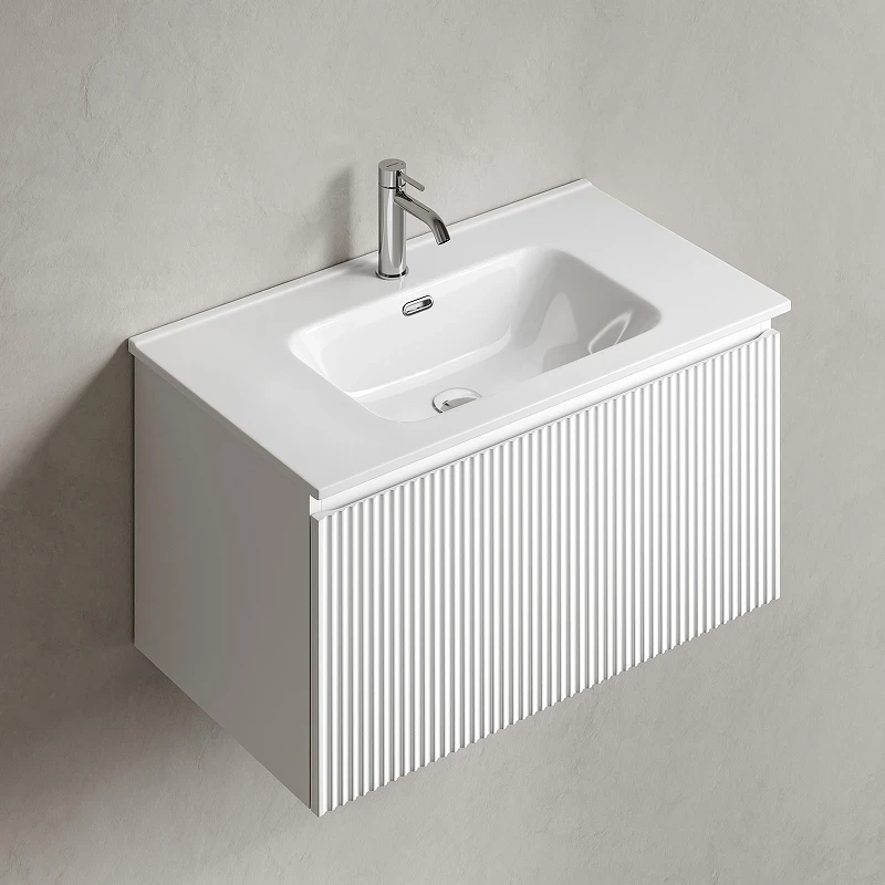 Тумба под раковину Sancos Snob R 1.0 80 SNR1.080W подвесная цвет Bianco