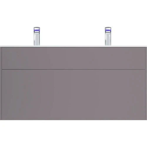 Тумба под раковину AM.PM Inspire V2.0 120 M50AFHX1203EGM подвесная Серая матовая МДФ / ЛДСП