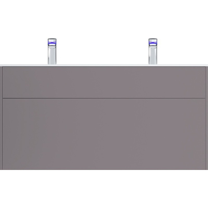 Тумба под раковину AM.PM Inspire V2.0 120 M50AFHX1203EGM подвесная Серая матовая МДФ / ЛДСП