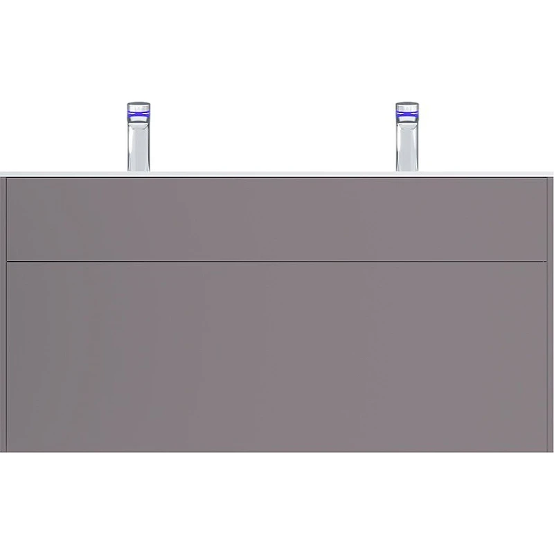 Тумба под раковину AM.PM Inspire V2.0 120 M50AFHX1203EGM подвесная Серая матовая МДФ / ЛДСП