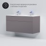 Тумба под раковину AM.PM Inspire V2.0 120 M50AFHX1203EGM подвесная Серая матовая МДФ / ЛДСП