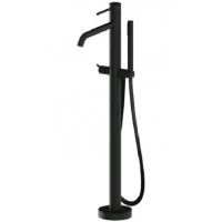 Смеситель для ванны Paffoni Light LIG032NO Черный матовый на пол