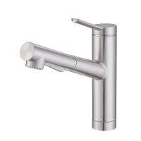 Смеситель для кухни Emar Steel ЕС - 3012 цвет Сатин