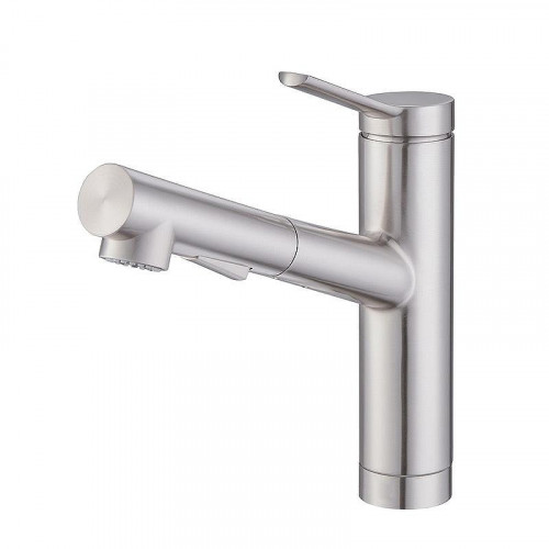 Смеситель для кухни Emar Steel ЕС - 3012 цвет Сатин