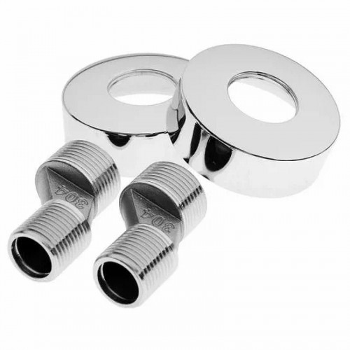 Смеситель для ванны Haiba HB60809 с термостатом Хром на стену