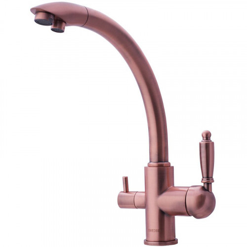 Смеситель для кухни Swedbe Selene Plus 8044 Медь латунь