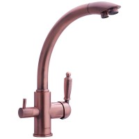 Смеситель для кухни Swedbe Selene Plus 8044 Медь латунь