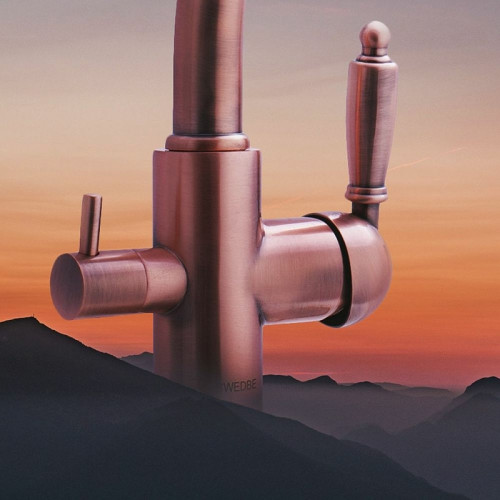 Смеситель для кухни Swedbe Selene Plus 8044 Медь латунь