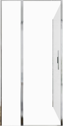 Душевой уголок Allen Brau Priority 100x90 3.31028.00+3.31043.00 цвет профиля Хром стекло прозрачное