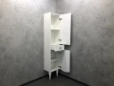 Шкаф пенал Comforty Монако 40 R 00003129168 Белый глянец МДФ / ЛДСП