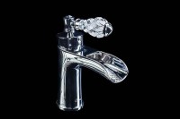 Смеситель для раковины Boheme Vogue Crystal 221-CRST Хром латунь