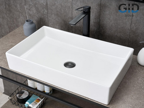 Раковина-чаша Gid Geometrico 60 N9496 51228 цвет Белый