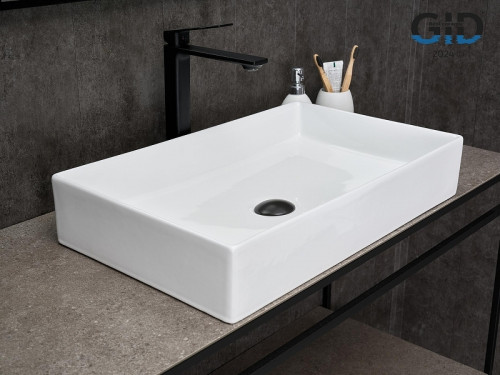 Раковина-чаша Gid Geometrico 60 N9496 51228 цвет Белый