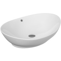 Раковина-чаша Maretti Eleganza 59 EN13NS48-844 Белая фарфор накладная