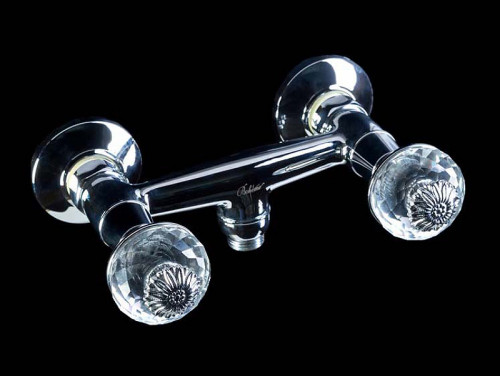 Смеситель для душа Boheme Flora 274-FL Хром латунь на стену