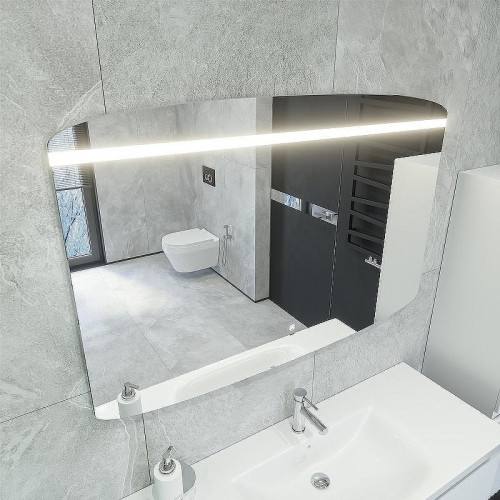 Зеркало Caprigo Софт 120 2063H с подсветкой с инфракрасным выключателем и подогревом