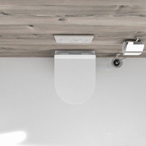 Унитаз beWash Aldo BKWHR401480 подвесной Белый матовый с сиденьем Микролифт фарфор подвесной