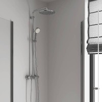 Душевая система Grohe Tempesta Cosmopolitan System 26673000 Хром латунь на стену