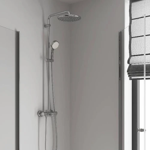 Душевая система Grohe Tempesta Cosmopolitan System 26673000 Хром латунь на стену
