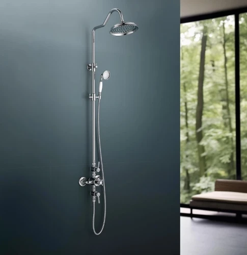 Душевая система Aquatek Классик AQ2563CR с термостатом Хром латунь на стену