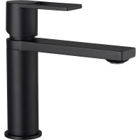 Смеситель для раковины Caprigo Kub 54-020-ner Черный матовый